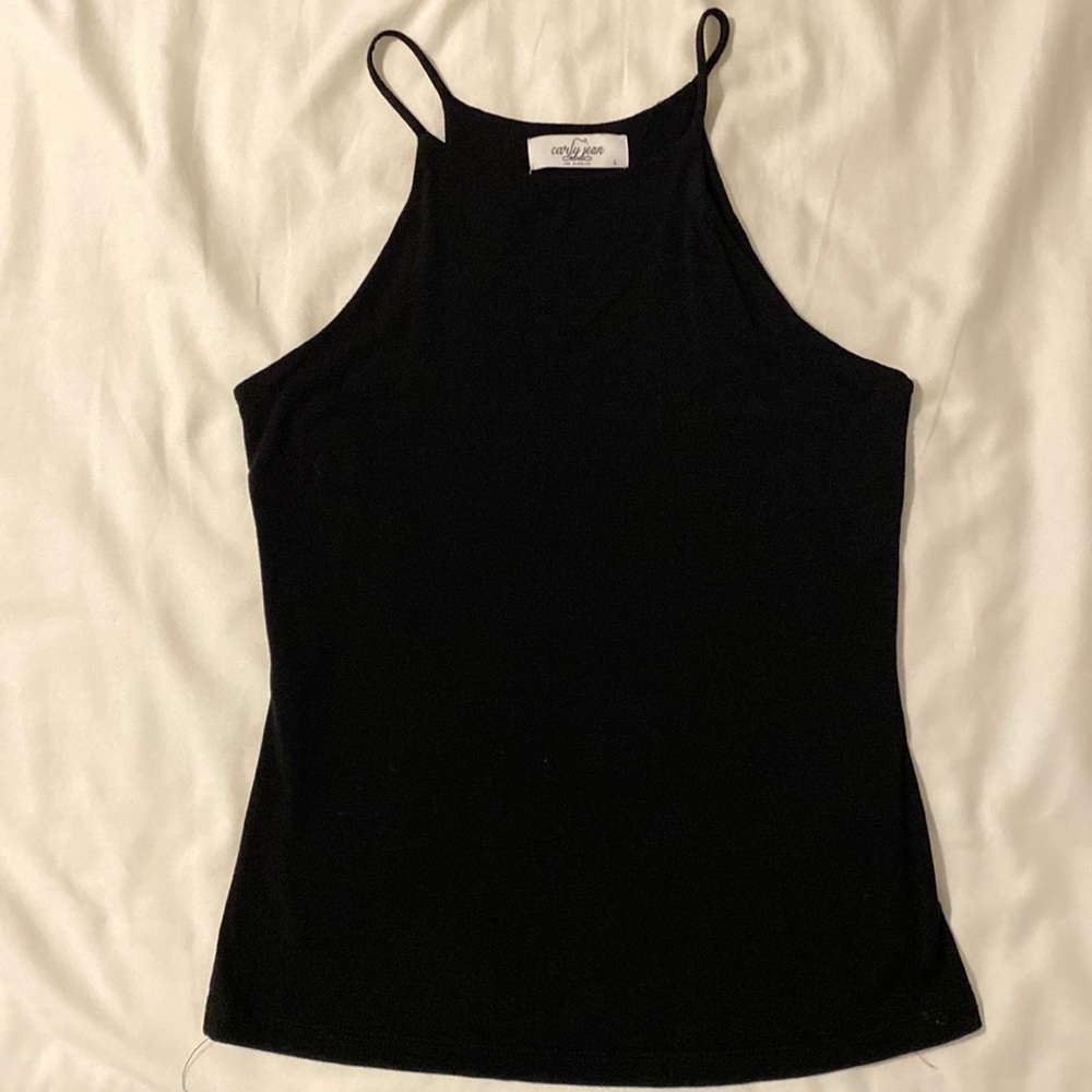 Carly Jean Black Tank
